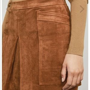BCBGMaxAzria Skirts - BCBGMAXAZRIA Corinne Faux Suede Skirt BCBGMaxAzria Skirts - BCBGMAXAZRIA Corinne Faux Suede Skirt